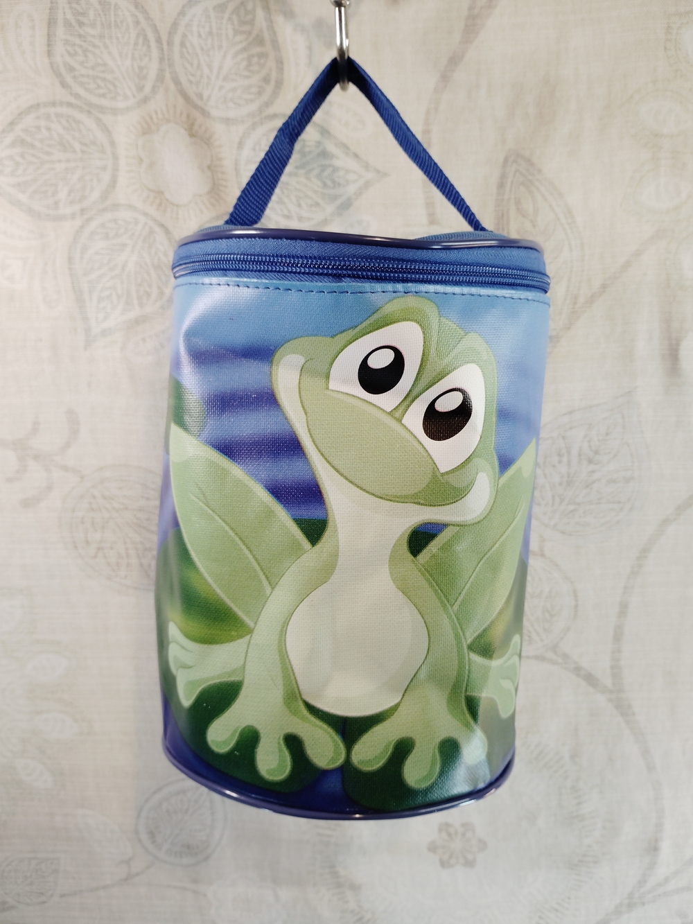 Roscoe Frog  Pediatric Nebulizer  Carry Case - Blue & Green
